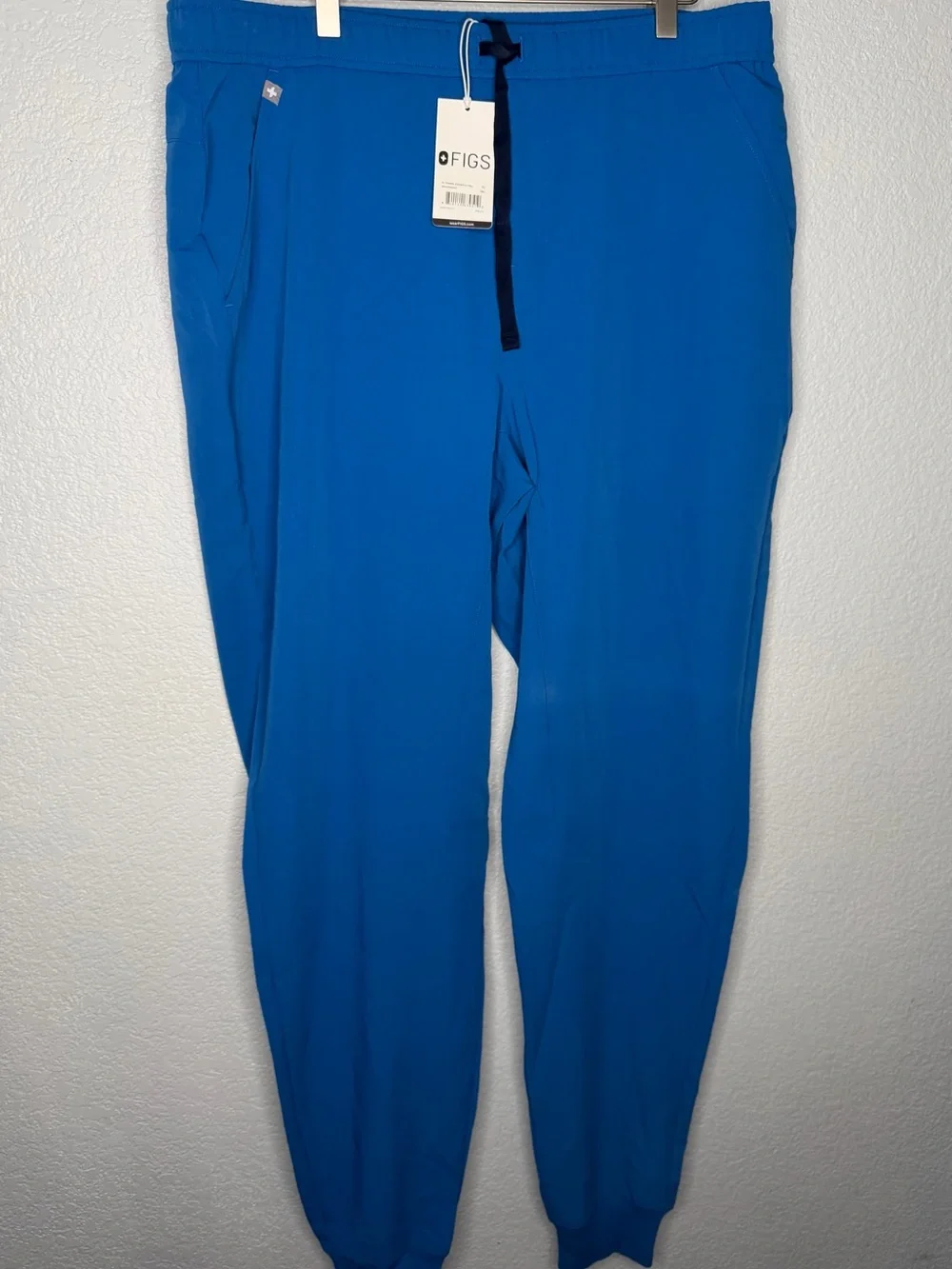 Figs mens jogger scrubs tansen royal blue tall NWT
